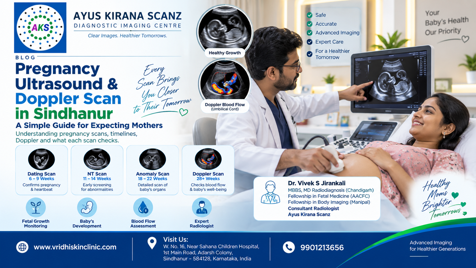 Pregnancy Ultrasound and Doppler Scan in Sindhanur: A Simple Guide for Expecting Mothers