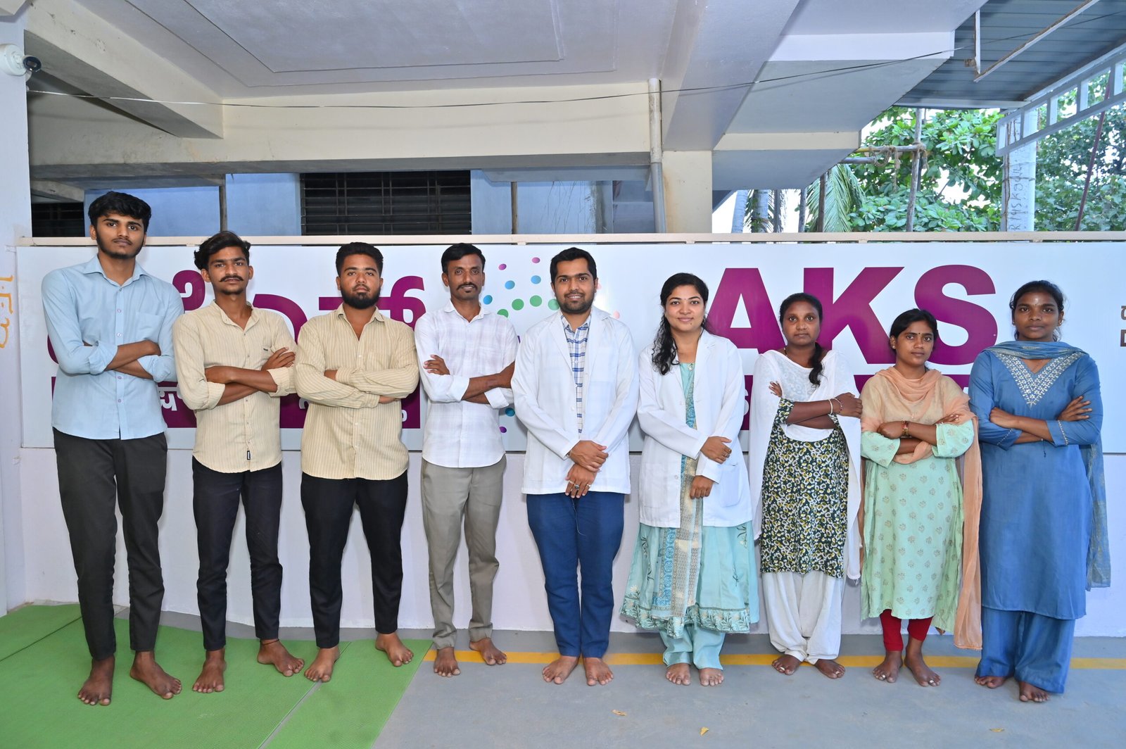 Dr. Nivedita N and Dr. Vivek S Jirankali — Vridhi Skin Clinic and Ayus Kirana Scanz, Sindhanur