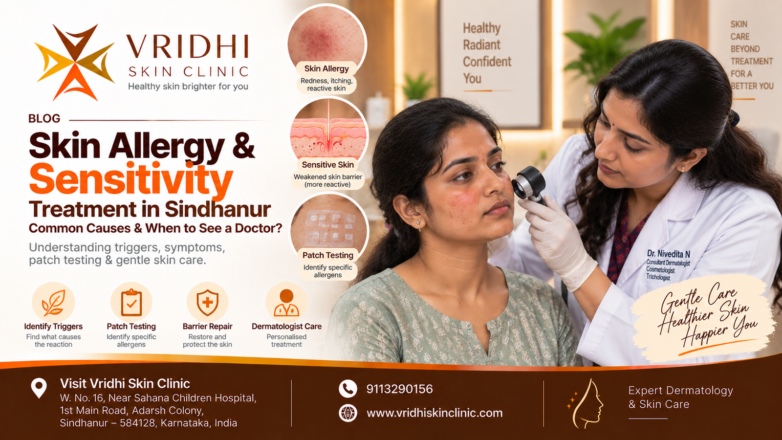 Skin Allergy and Sensitivity Treatment in Sindhanur: Common Causes and When to See a Doctor
